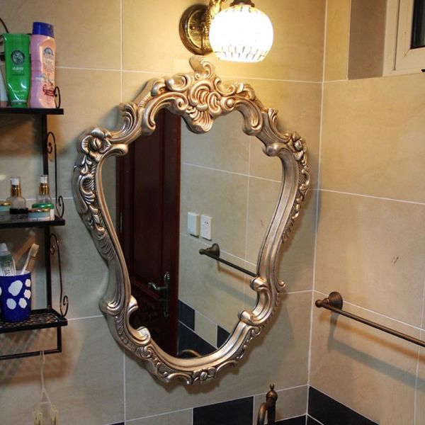 mirrors 63cmx87cm nordic retro european bathroom mirror toilet bath beauty dressing hanging wall
mirrors 63cmx87cm nordic retro european bathroom mirror toilet bath beauty dressing hanging wall