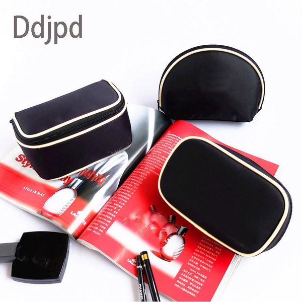 cosmetic bags & cases 1 large lady bag pu leather waterproof zipper storage travel washing beauty box