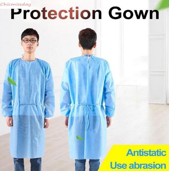 1pc 12 hours ship non-woven protection gown 2 colors disposable protective clothing dustproof gown kitchen apron fy4001
1pc 12 hours ship non-woven protection gown 2 colors disposable protective clothing dustproof gown kitchen apron fy4001