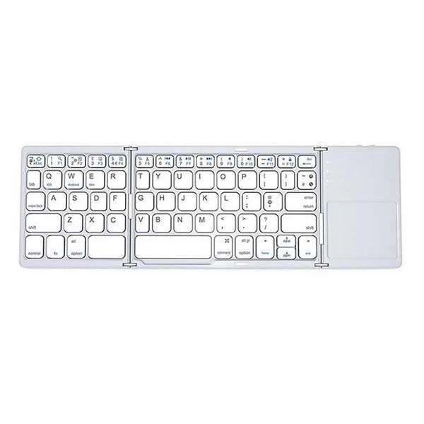 vodool portable mini three folding bluetooth keyboard wireless foldable touchpad keypad for /android/windows r20
vodool portable mini three folding bluetooth keyboard wireless foldable touchpad keypad for /android/windows r20