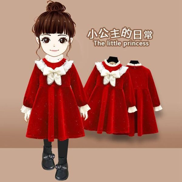 2-12 years kids red long sleeve princess dress for girls bow lace collar dresses toddler baby gilr fall clothes party dress 8 12, Blue
2-12 years kids red long sleeve princess dress for girls bow lace collar dresses toddler baby gilr fall clothes party dress 8 12, Blue