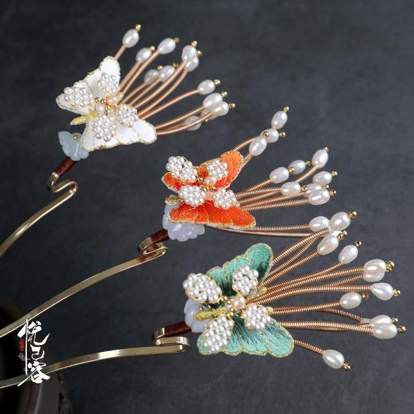 other event & party supplies retro antiquity hanfu step shake headdress emerald butterfly hairpin classical hair clip kanzashi handwork orna
other event & party supplies retro antiquity hanfu step shake headdress emerald butterfly hairpin classical hair clip kanzashi handwork orna