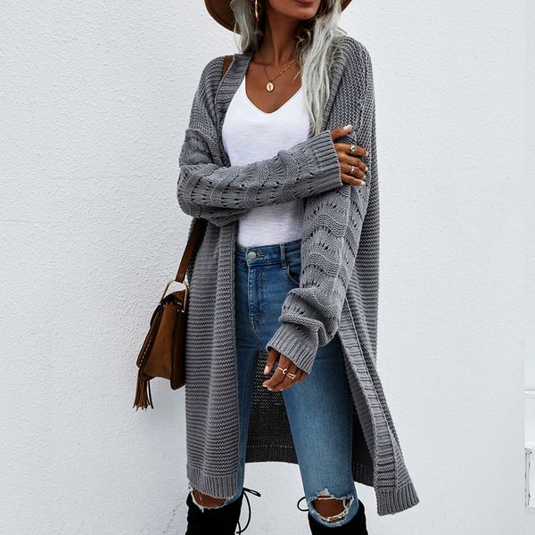 womens commute green cardigans autumn winter casual long knitted cardigan women sweater jacket v-neck full cardigans, White;black
womens commute green cardigans autumn winter casual long knitted cardigan women sweater jacket v-neck full cardigans, White;black