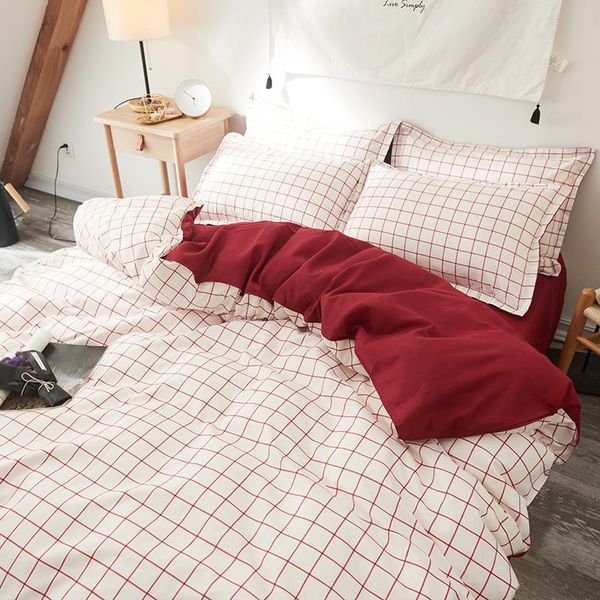 new 4pcs bedding set luxury double side duvet cover + bed sheet + pillowcase home textiles nordic style quilt cover full size
new 4pcs bedding set luxury double side duvet cover + bed sheet + pillowcase home textiles nordic style quilt cover full size