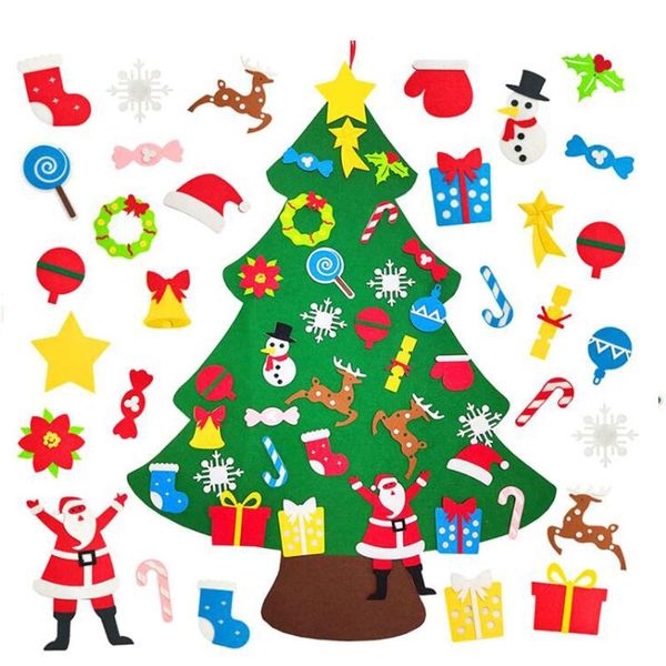 christmas decorations felt tree diy soft with ornaments and string light christma santa claus xmas
christmas decorations felt tree diy soft with ornaments and string light christma santa claus xmas