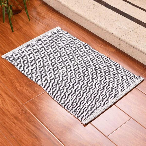 cushion/decorative pillow hand woven carpet for living room plaid cotton linen floor mat anti slip entrance doormat nordicy style hallway be
cushion/decorative pillow hand woven carpet for living room plaid cotton linen floor mat anti slip entrance doormat nordicy style hallway be