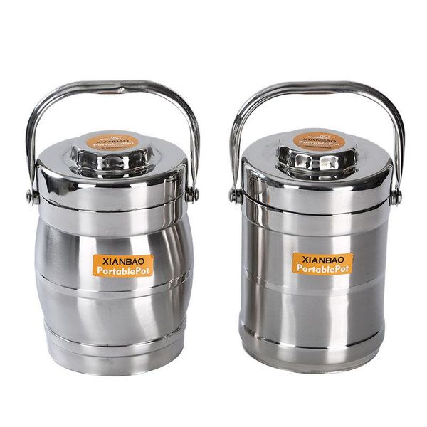 dinnerware sets creative stainless steel double insulation lunch box large capacity portable three-layer bfood container bento
dinnerware sets creative stainless steel double insulation lunch box large capacity portable three-layer bfood container bento