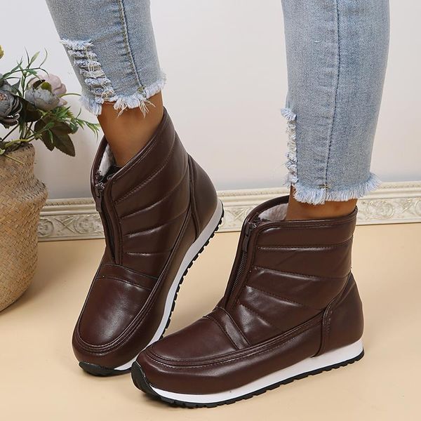 boots winter women waterproof shoes plush warm snow boot female booties women's zip platform ankle height increasing red black
boots winter women waterproof shoes plush warm snow boot female booties women's zip platform ankle height increasing red black