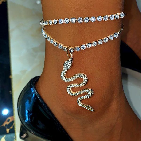 anklets trendy shiny crystal snake tennis chain anklet bracelets for women boho rhinestones animal party jewerly, Red;blue
anklets trendy shiny crystal snake tennis chain anklet bracelets for women boho rhinestones animal party jewerly, Red;blue