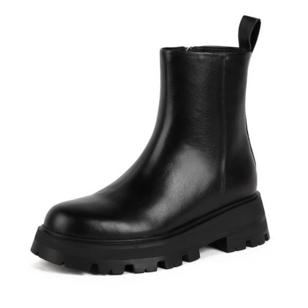 New Women Ankle Boots Genuine Leather Thick Bottom WomenS Shoes Fashion Short Boots Daily Women Footwear Size 34-40, Black
New Women Ankle Boots Genuine Leather Thick Bottom WomenS Shoes Fashion Short Boots Daily Women Footwear Size 34-40, Black