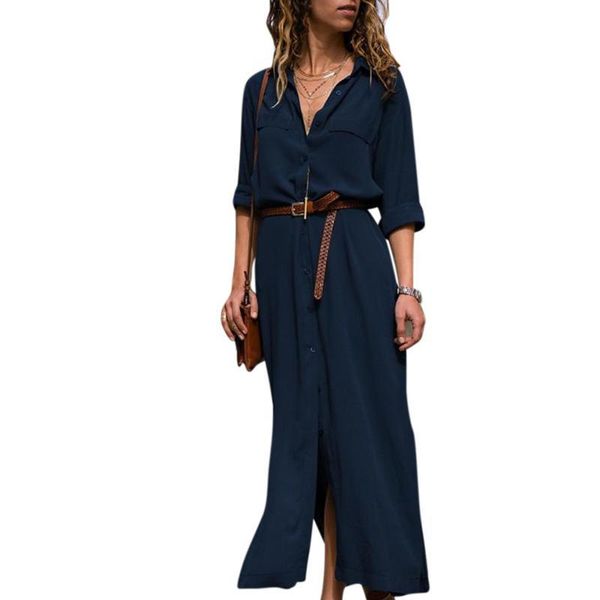 casual dresses missky women fashionable long dress sleeve party leisure shirt, Black;gray
casual dresses missky women fashionable long dress sleeve party leisure shirt, Black;gray