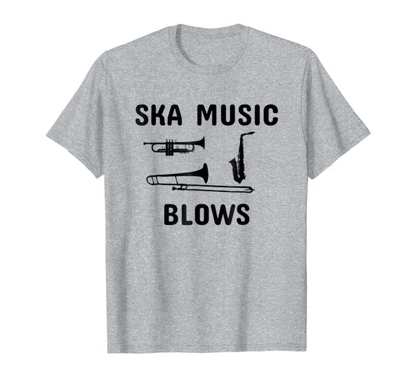 funny ska music blows t-shirt | punk band musician shirt, White;black
funny ska music blows t-shirt | punk band musician shirt, White;black