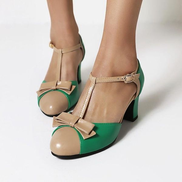 dress shoes women mary jane lolita high heels bow t-strap wedding pumps thick bridal princess footwear mixed colors, Black
dress shoes women mary jane lolita high heels bow t-strap wedding pumps thick bridal princess footwear mixed colors, Black