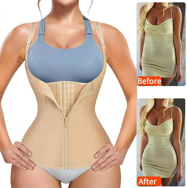women's shapers sauna sweat waist corset for weight loss trainer body shaper slimming belly sheath shapewear women tummy trimmer belt, Black;white
women's shapers sauna sweat waist corset for weight loss trainer body shaper slimming belly sheath shapewear women tummy trimmer belt, Black;white