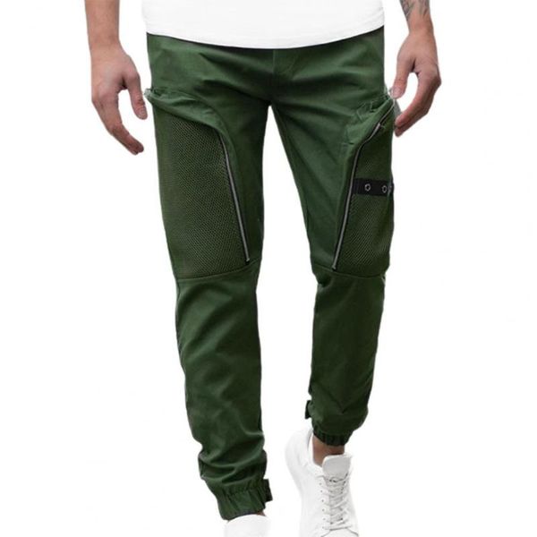 men's pants men cargo zipper solid color patchwork skin-friendly casual multi pockets young ankle banded male trousers for, Black
men's pants men cargo zipper solid color patchwork skin-friendly casual multi pockets young ankle banded male trousers for, Black