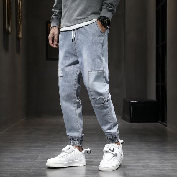 men's jeans 2021 autumn loose classic men fashion all-match harlan streetwear denim trousers male elastic waist brand pants, Blue
men's jeans 2021 autumn loose classic men fashion all-match harlan streetwear denim trousers male elastic waist brand pants, Blue