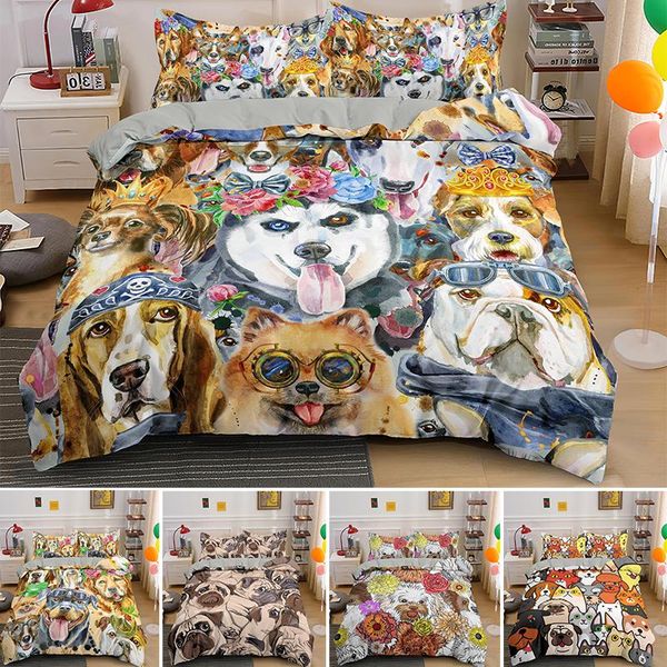 bedding sets cartoon pug dog luxury set color painting animal duvet cover bed single double king bedclothes
bedding sets cartoon pug dog luxury set color painting animal duvet cover bed single double king bedclothes