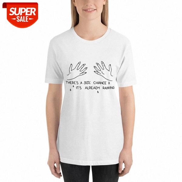 sunfiz yf there's a 30% chance it's already raining graphic tee mean girls tee funny women fashion tumblr aesthetic goth #rn2a, White
sunfiz yf there's a 30% chance it's already raining graphic tee mean girls tee funny women fashion tumblr aesthetic goth #rn2a, White