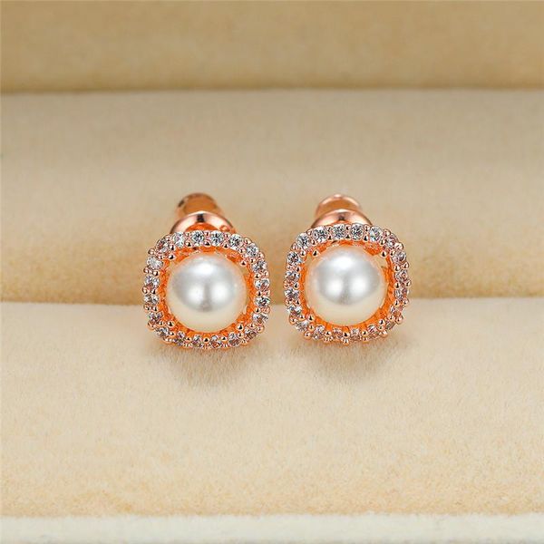 stud charming square crystal earrings female white round small pearl rose gold silver color wedding for women, Golden;silver
stud charming square crystal earrings female white round small pearl rose gold silver color wedding for women, Golden;silver