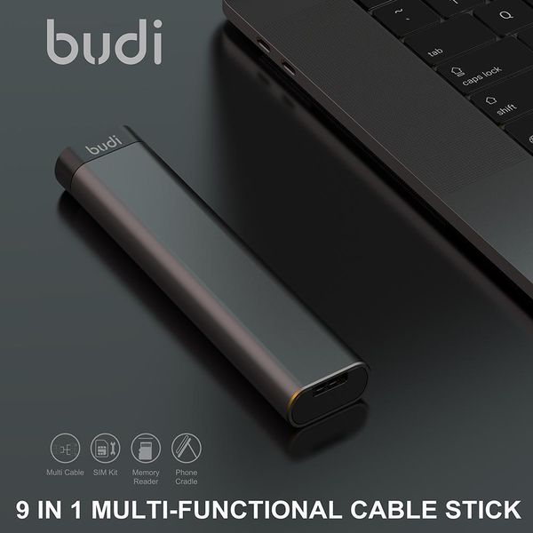 budi multi-function smart adapter usb data cable storage box multi-cable 6 types cable sim kit tf card memory reader storagecase
budi multi-function smart adapter usb data cable storage box multi-cable 6 types cable sim kit tf card memory reader storagecase
