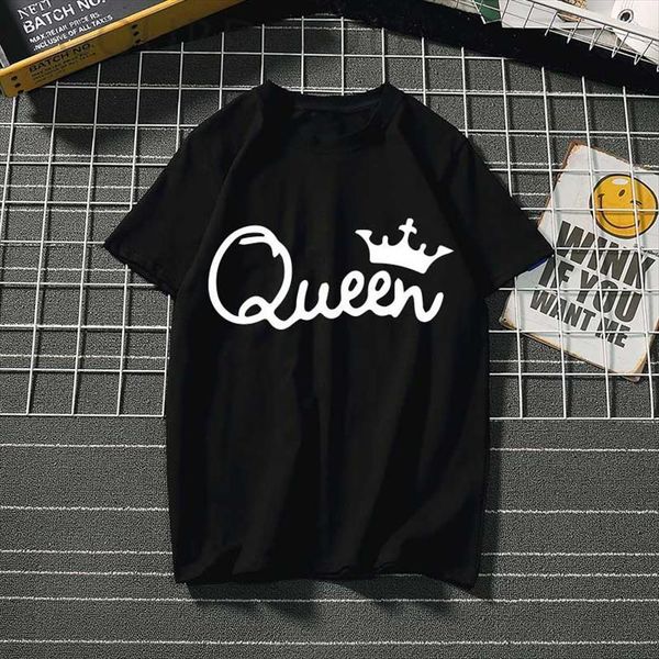 queen crown print and mens t shirts women womens o neck summer female fashion harajuku funny black white, White;black
queen crown print and mens t shirts women womens o neck summer female fashion harajuku funny black white, White;black