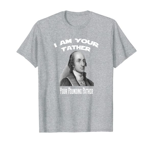 i am your father, your founding father john jay funny tshirt, White;black
i am your father, your founding father john jay funny tshirt, White;black