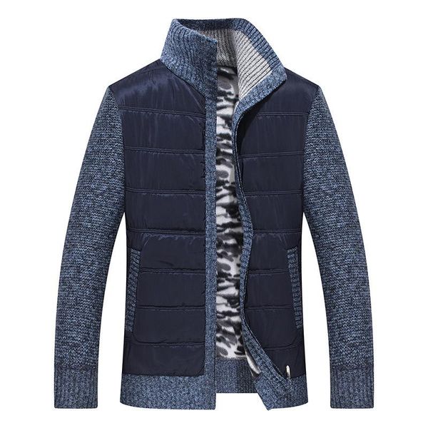 men's sweaters 2021 autumn cardigan men plus velvet stand-up collar sweater thick jacket warm knitted casual, White;black
men's sweaters 2021 autumn cardigan men plus velvet stand-up collar sweater thick jacket warm knitted casual, White;black