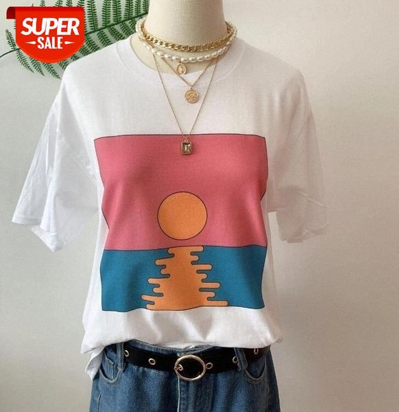 sunfiz hjn dream morning women sunrise over the ocean t-shirt women retro style aesthetic art tee cute summer #tt1p, White
sunfiz hjn dream morning women sunrise over the ocean t-shirt women retro style aesthetic art tee cute summer #tt1p, White