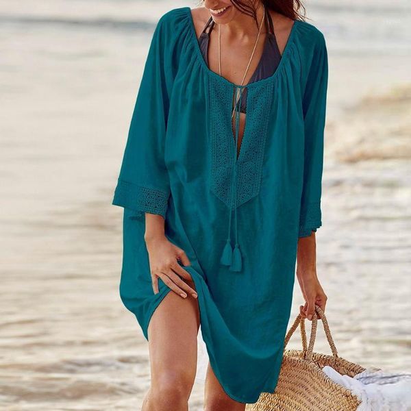 women cover up summer beach dress swimsuit bikini chiffon short gold thing suit tunic swimwear women's, White;black
women cover up summer beach dress swimsuit bikini chiffon short gold thing suit tunic swimwear women's, White;black