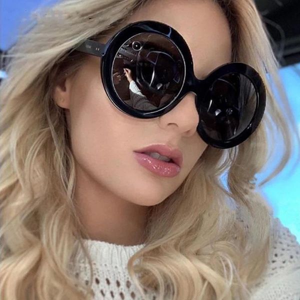 eyewear sun big vintage sunglasses for women female oversize circle sunglasses glasses frame black men gradient round usuen, White;black
eyewear sun big vintage sunglasses for women female oversize circle sunglasses glasses frame black men gradient round usuen, White;black