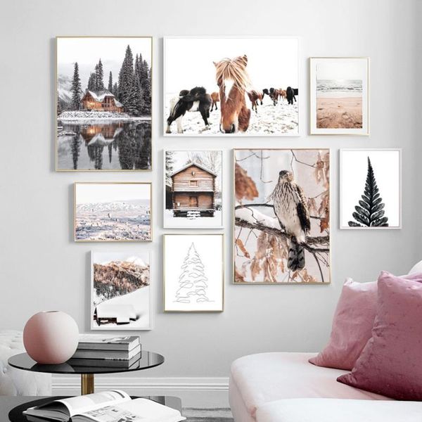 paintings snow lake house pine eagle horse wall art canvas painting winter nordic posters and prints pictures for living room decor
paintings snow lake house pine eagle horse wall art canvas painting winter nordic posters and prints pictures for living room decor