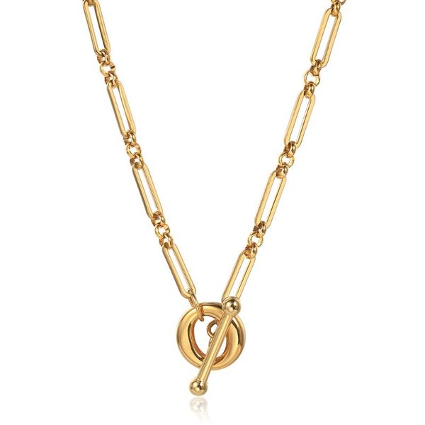 chains womens girls gold cable chain chokers stainless steel link necklace toggle clasp jewelry wholesale gifts ddn289, Silver
chains womens girls gold cable chain chokers stainless steel link necklace toggle clasp jewelry wholesale gifts ddn289, Silver