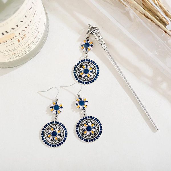 flower earrings hair sticks set boho vintage earrings for women jewelry hairpins for hair accessories pendientes funny, Golden;silver
flower earrings hair sticks set boho vintage earrings for women jewelry hairpins for hair accessories pendientes funny, Golden;silver