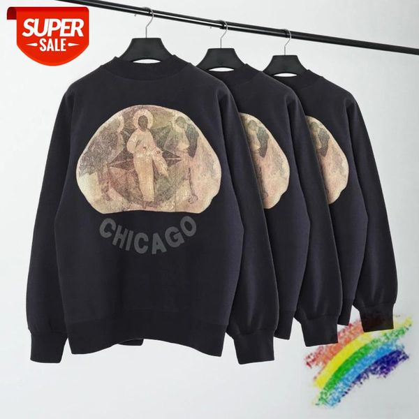 foaming printing jesus is king sweatshirts men women 1:1 version sunday service kanye west crewneck #ar12, Black
foaming printing jesus is king sweatshirts men women 1:1 version sunday service kanye west crewneck #ar12, Black