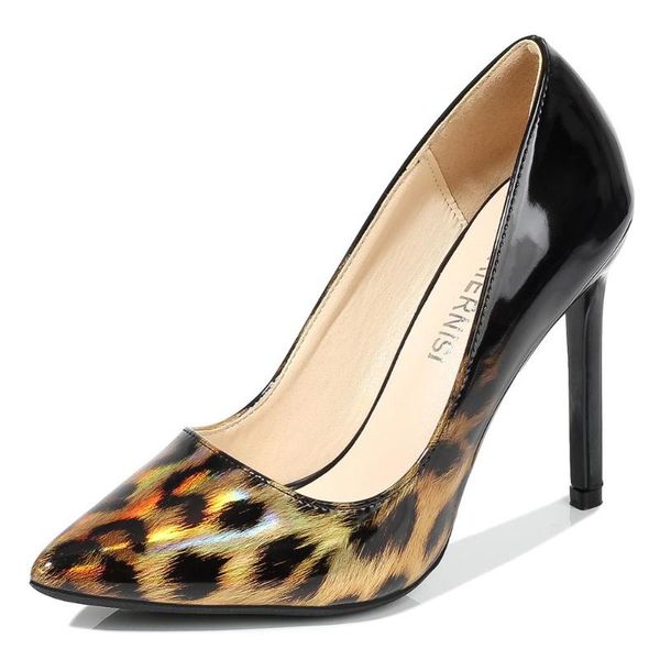 dress shoes pumps large size women autumn super high-heeled fashion show leopard-print paint shining thin heel and pointed tip, Black
dress shoes pumps large size women autumn super high-heeled fashion show leopard-print paint shining thin heel and pointed tip, Black