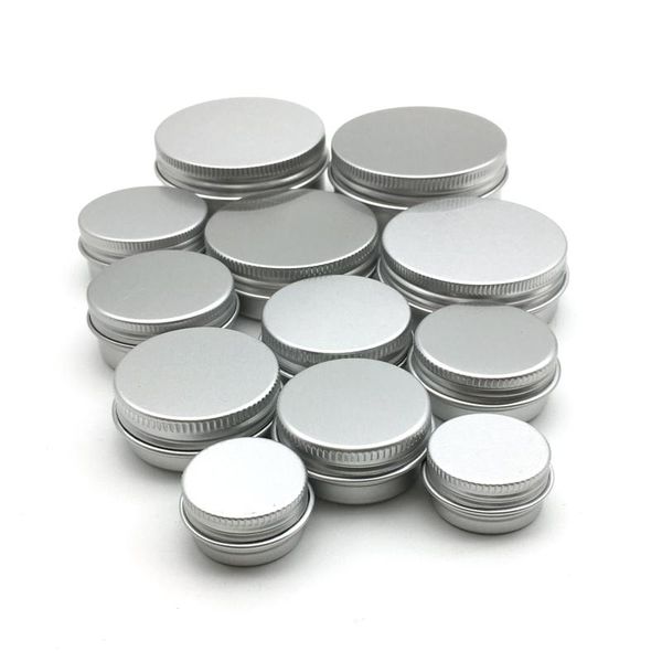 storage bottles & jars 100pcs aluminum 5g/10g/15g/20g/30g/50g/60g metal empty cosmetic face care eye cream lip gloss packaging
storage bottles & jars 100pcs aluminum 5g/10g/15g/20g/30g/50g/60g metal empty cosmetic face care eye cream lip gloss packaging