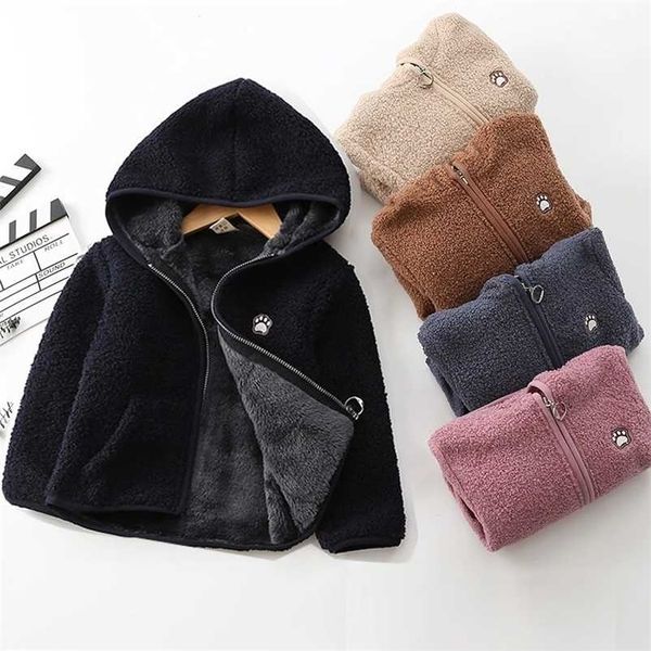 autumn winter children's jacket coral fleece hoodie for girls warm coats baby clothes cartoon clothing 6y 211204, Blue;gray
autumn winter children's jacket coral fleece hoodie for girls warm coats baby clothes cartoon clothing 6y 211204, Blue;gray