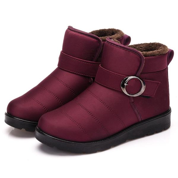 boots women's snow winter ankle short booties waterproof footwear warm shoes plus size female platform, Black
boots women's snow winter ankle short booties waterproof footwear warm shoes plus size female platform, Black