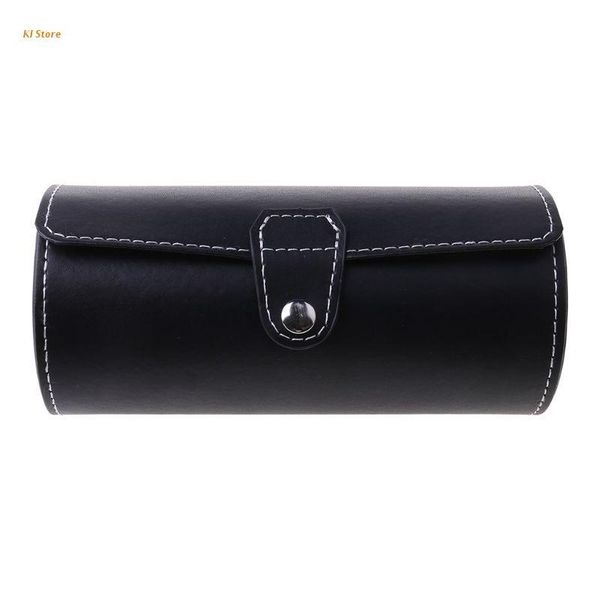 watch boxes & cases durable leather barrel style carrying case travel display box storage bag for jewellery holder accessories, Black;blue
watch boxes & cases durable leather barrel style carrying case travel display box storage bag for jewellery holder accessories, Black;blue