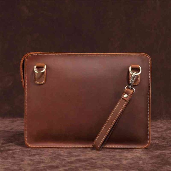 crazy horse leather single shoulder messenger bag leisure business a4 document envelope hand leather men's bag
crazy horse leather single shoulder messenger bag leisure business a4 document envelope hand leather men's bag