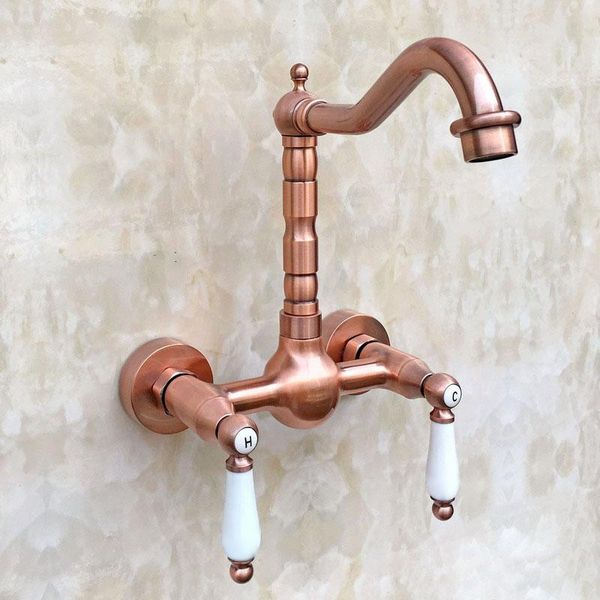 bathroom sink faucets antique copper two hole ceramic handle wall mount kitchen basin faucet cold mixer tap swivel spout 360' drg034
bathroom sink faucets antique copper two hole ceramic handle wall mount kitchen basin faucet cold mixer tap swivel spout 360' drg034