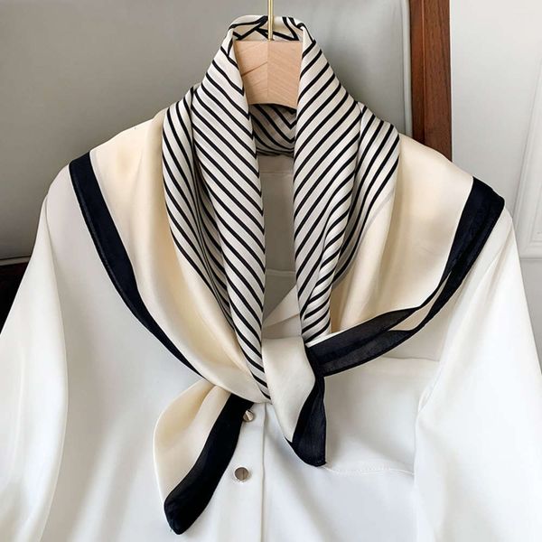 silk small square spring autumn hair band, thin scarf, trendy brand, foreign style and fashion, Blue;black
silk small square spring autumn hair band, thin scarf, trendy brand, foreign style and fashion, Blue;black