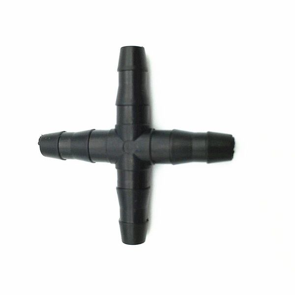 20 pcs cross straight for 4/7 mm hose 1/4 'barb barbed connector threaded garden greenhouse micro irrigation pipe accessories
20 pcs cross straight for 4/7 mm hose 1/4 'barb barbed connector threaded garden greenhouse micro irrigation pipe accessories