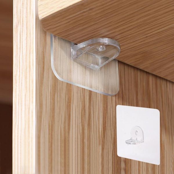 hooks & rails 10pcs shelf support adhesive pegs plastic closet cabinet clips wall hanger for kitchen bathroom accessories
hooks & rails 10pcs shelf support adhesive pegs plastic closet cabinet clips wall hanger for kitchen bathroom accessories