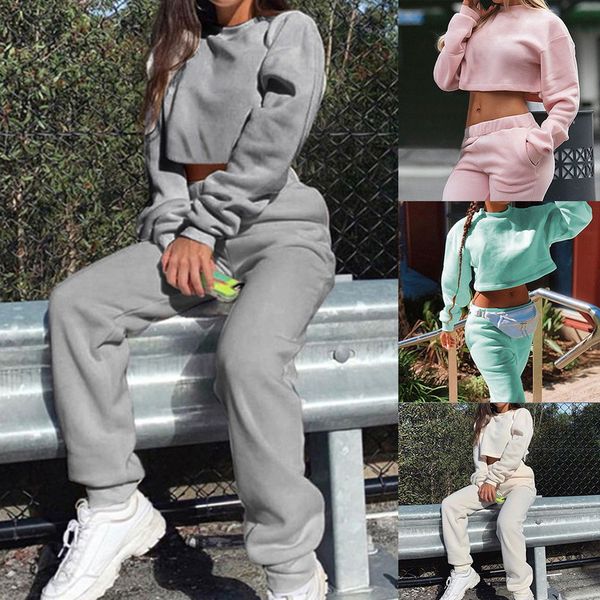 tracksuit women two piece soft set fleece warm streetwear short sleeve crop + jogger pants sport matching sweatsuit outfit, Black;white
tracksuit women two piece soft set fleece warm streetwear short sleeve crop + jogger pants sport matching sweatsuit outfit, Black;white