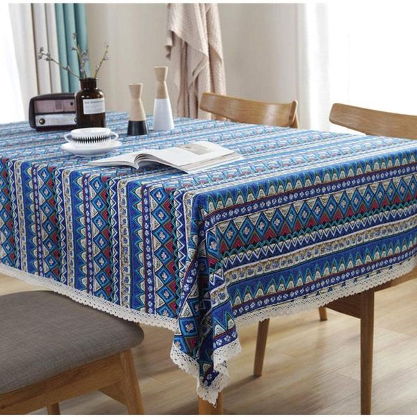 table cloth pa.an washable cotton linen lace bohemian style geometric design square tablecloth dinner picnic home decoration
table cloth pa.an washable cotton linen lace bohemian style geometric design square tablecloth dinner picnic home decoration