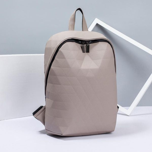 backpack 2021 neutral solid color pu leather fashion casual multi-function computer outdoor travel student bag
backpack 2021 neutral solid color pu leather fashion casual multi-function computer outdoor travel student bag