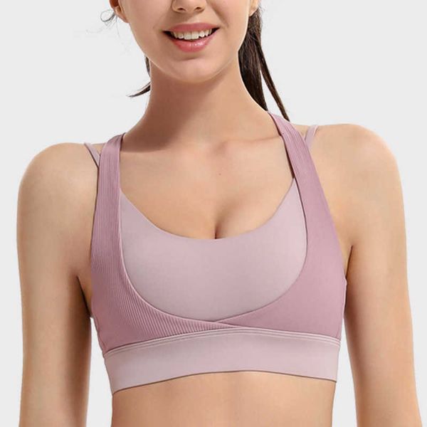 spring back sports underwear women's shockproof running fitness bra gathered training rib yoga vest, Black;white
spring back sports underwear women's shockproof running fitness bra gathered training rib yoga vest, Black;white