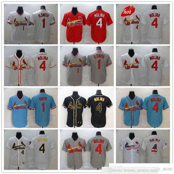 2022 Baseball 1 Ozzie Smith Jerseys Top Quality Stitched 4 Yadier Molina Jersey 46 Paul Goldschmidt Black White Gold Red Blank Blue No, Same as picture
2022 Baseball 1 Ozzie Smith Jerseys Top Quality Stitched 4 Yadier Molina Jersey 46 Paul Goldschmidt Black White Gold Red Blank Blue No, Same as picture