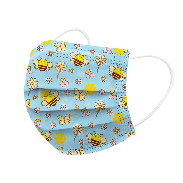 2021 disposable bee printing mask elastic ear thread non-woven fabric with melt blown masks
2021 disposable bee printing mask elastic ear thread non-woven fabric with melt blown masks